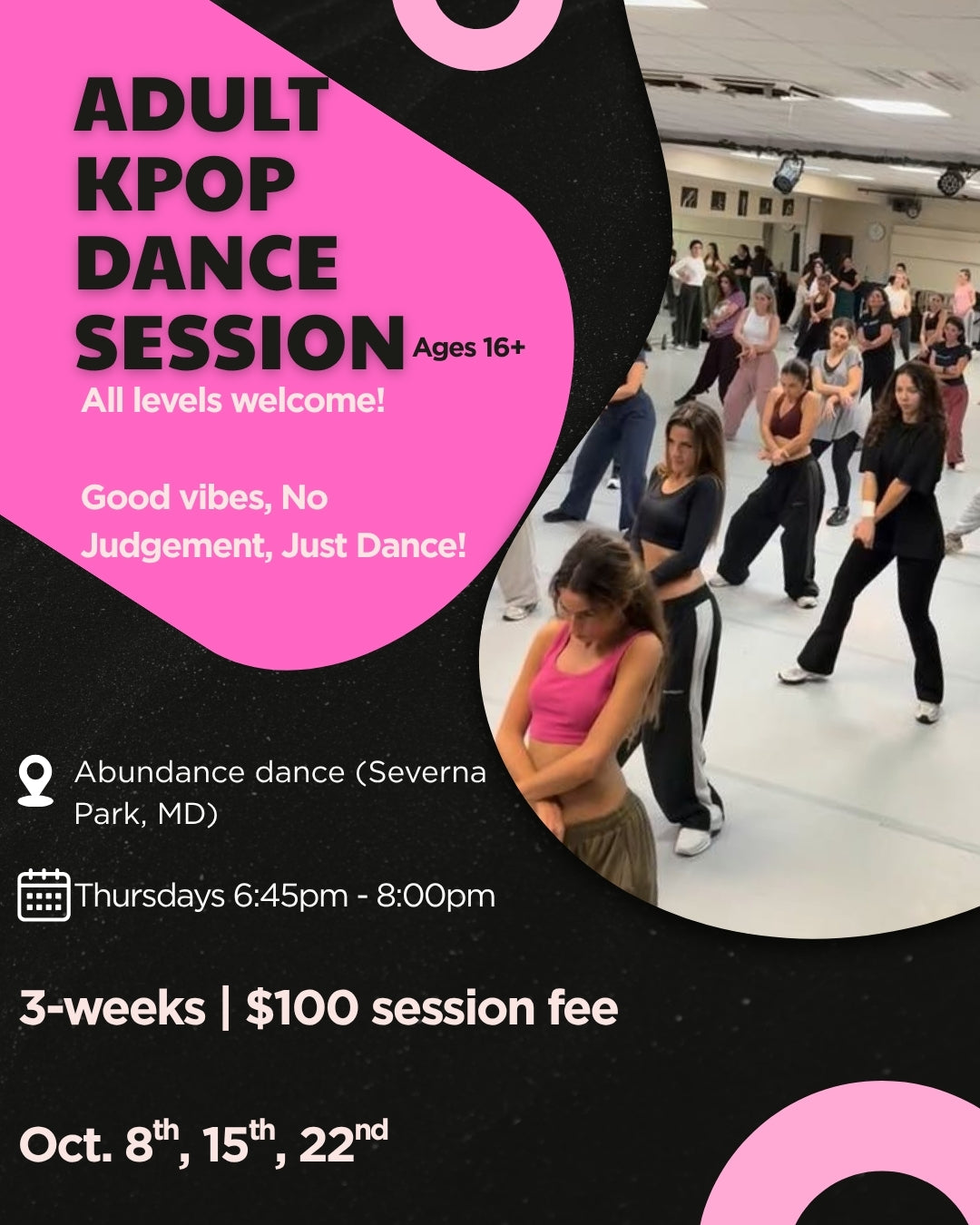 Adult K-pop Dance Session | Severna Park, MD
